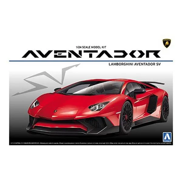 Aoshima A005120 1/24 Lamborghini Aventador LP750-4 SV
